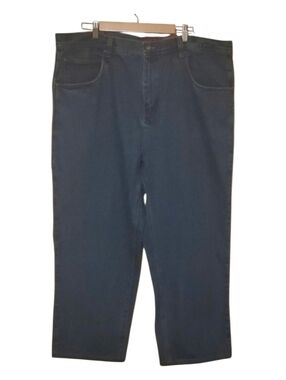 Five Brother jeans men's size 42 x 32 work wear blue demin dark stonewar…